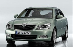 Skoda Octavia in Arctic-Grün