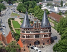 Das Holstentor in Lübeck