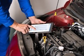 Citroën Service nach dem 15 tkm Inspektionsintervall in einer Fachwerkstatt