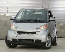 Ein Smart Fortwo nach der Inspektion